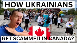 How Canadian Ukrainians Scam Newcomers From Ukraine in Canada...