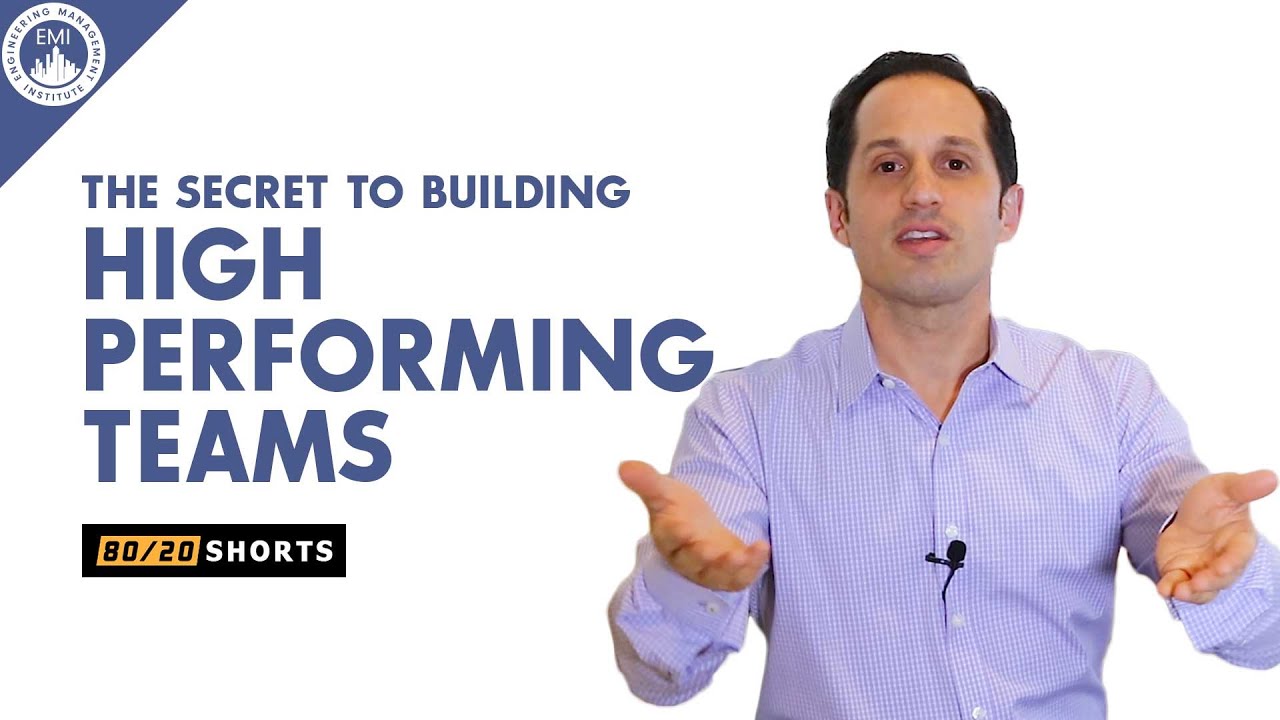 The Secret to Building High Performing Teams - YouTube