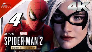 SPIDERMAN 2 PS5 4K  PART 4  BLACK CAT  MALAYALAM WALKTHROUGH | A BitBeast