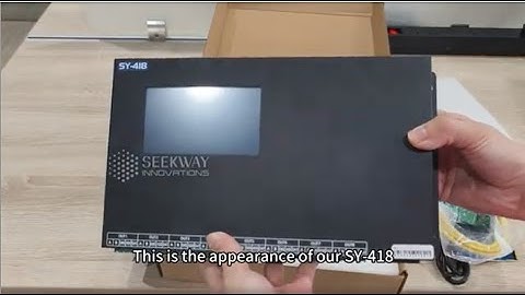 00 SY-418 Tutorials | The unboxing video of Seekway SY-418 SD Card Controller
