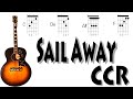 Sail Away Guitar Chords Creedence Clearwater Revival CCR