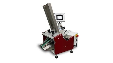 Friction counter/feeder F350 COUNTER SC with optional marker and codes scanner.