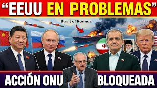 🔥 EE.UU. en CRISIS: Rusia y China BLOQUEAN a la ONU en Ormuz | Richard Wolff