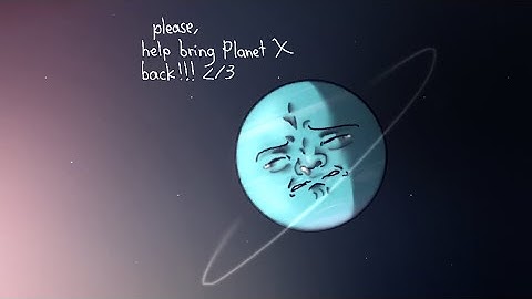 Uranus and Planet X have a talk // SolarBalls fan animation