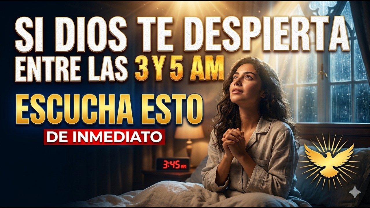 Si Te Despiertas Entre Las 3 y Las 5 De La Mañana, DI Esta Poderosa ...