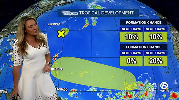 National Hurricane Center monitoring 2 areas for possible development in Atlantic Ocean