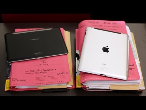 Vídeo: Por Que Um Tribunal Britânico Forçou A Apple A Anunciar Um Tablet Samsung