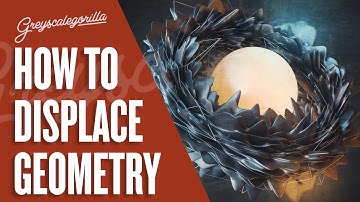 Cinema 4D Tutorial - Displacer Deformer And Sub Poly Displacement