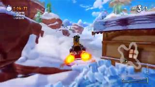 Crash Team Racing (NF) - Blizzard Bluff: Oxide Ghost (All Types)