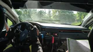 Rallye Bligny Sur Ouche 2024 ES3 DELAPORTE/MARECHAL Clio Rally5 7ème temps Scratch