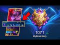 I USED *BLUE BUILD* IN MYTHICAL GLORY 1,000 PTS ( MUST WATCH) - MLBB