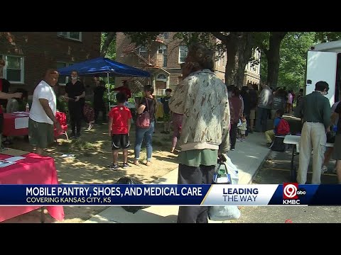 A pop-up food pantry in Kansas City Kan is meeting a big local need