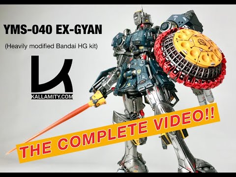 Kallamity "EX-GYAN" from 1/144 "Gyan" Bandai Kit