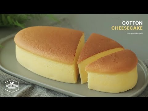 갈라짐 없이 예쁜♥ 코튼 치즈케이크 (수플레 치즈케이크) 만들기 : Cotton Cheesecake (Souffle Cheesecake) Recipe | Cooking tree