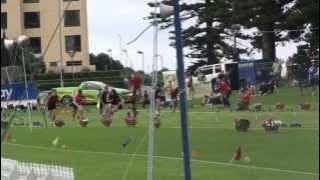 Tjimarri Sanderson-Milera 120m Semi Final at the 2011 SA Bay Sheffield under 20 division