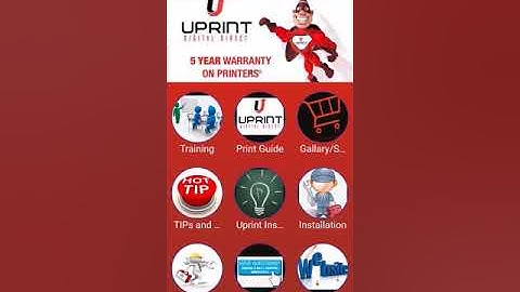 UPrint Training & Support App