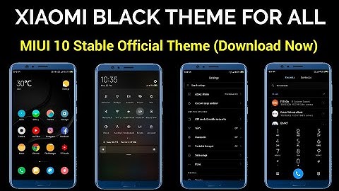 ENABLE DARK MODE OF MIUI 10 IN ALL XIAOMI PHONES | DARK MODE FOR MIUI 10 | REDMI BLACK THEME