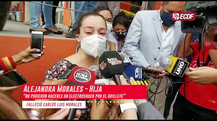 Alejandra Morales: "Mi pap estuvo 1 hora luchando ...