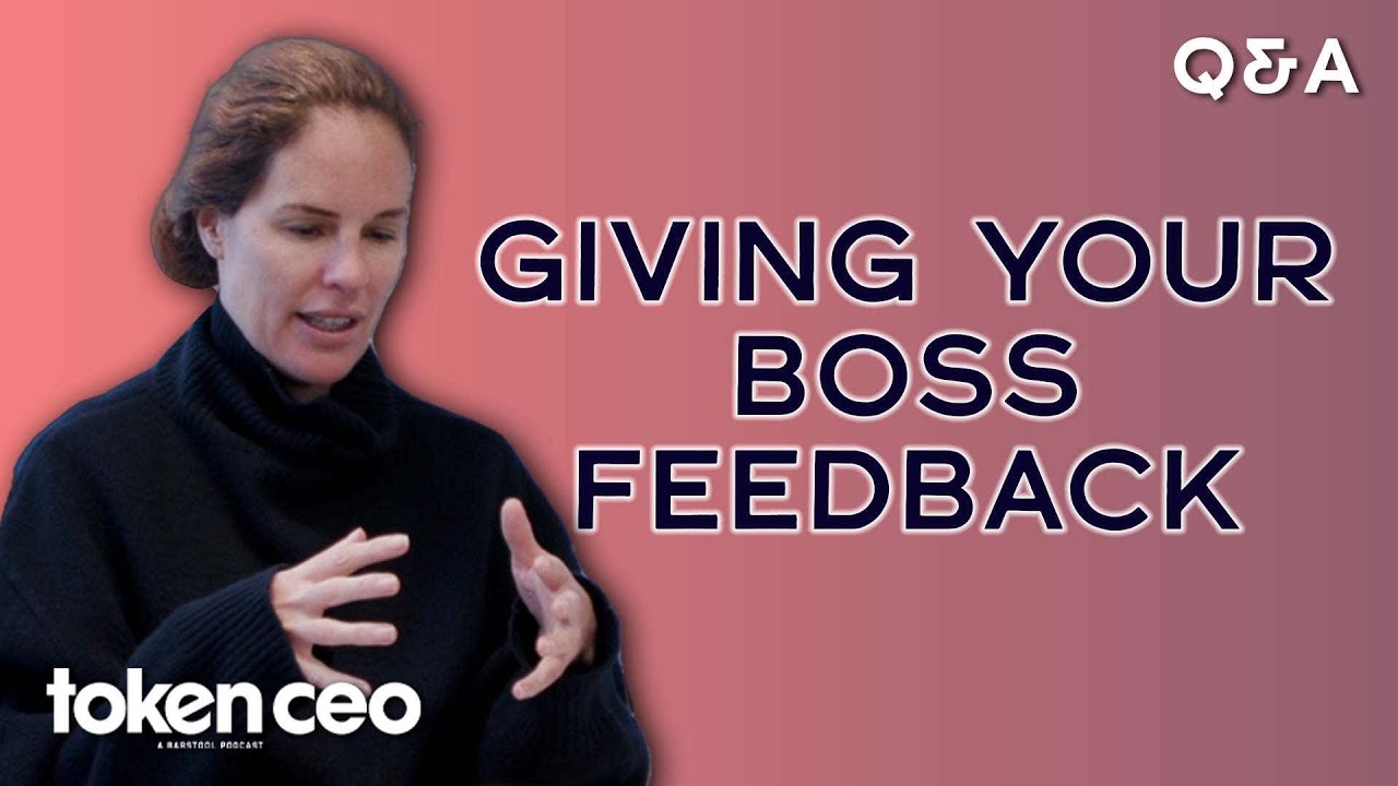 How To Give Feedback To Your Boss - YouTube
