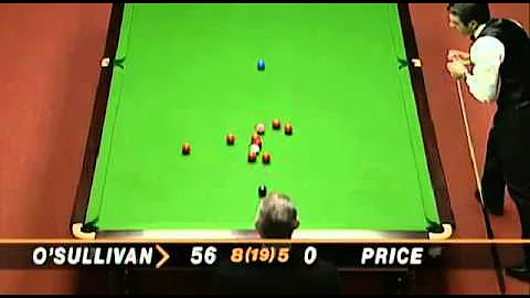 Ronnie O'Sullivan fastest 147 in history vs Mick P...
