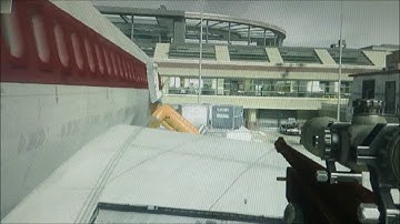 Really easy way to get on the plane wing in terminal MW3, MW2