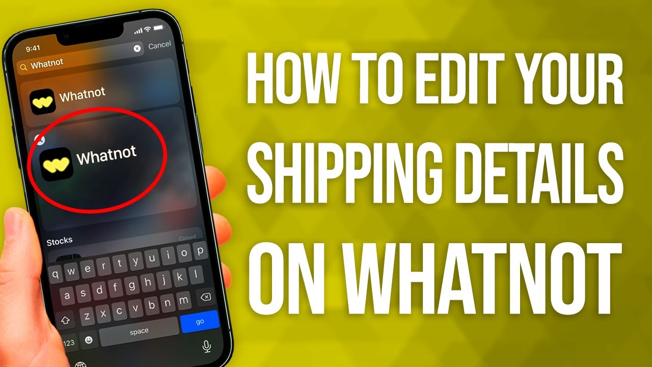 How To Edit Your Shipping Details on Whatnot: Easy Guide! - YouTube