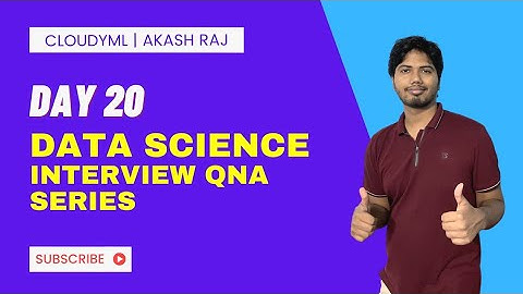 Day 20 | What is Bias Variance Trade off | Data Science Interview Question
