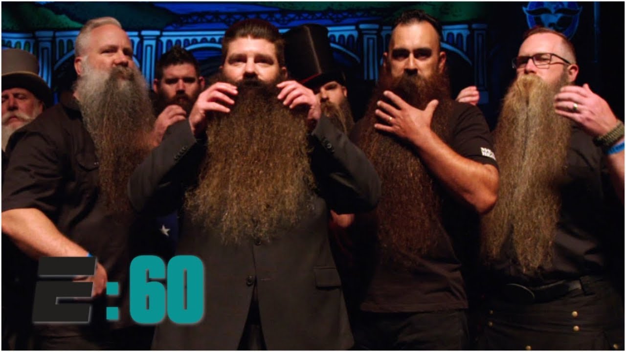 The top beards and mustaches compete for the best facial hair | E:60 -  YouTube
