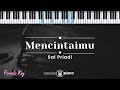 Mencintaimu - Sal Priadi (KARAOKE PIANO - FEMALE KEY)