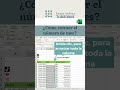 Extraer el NÚMERO de MES #excel #exceltips #analistas