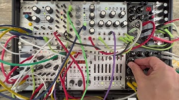 Modular Noises - Rings with Clouds + Erica Bassline with Pico DSP Ambient Patch