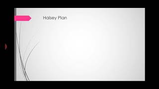 3.12 Halsey & Rowan Plan- Problem