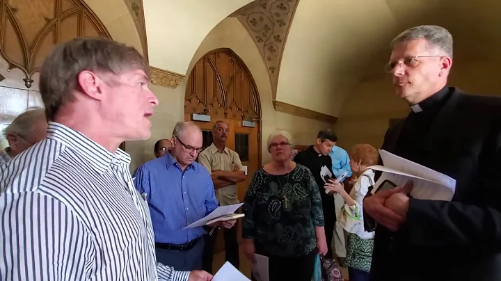 Michael Voris and Parishioners Confront Msgr. Buga...