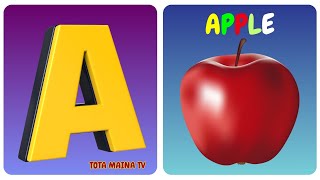 ABC Song's | abc phonics song for kids| a for apple | nursery rhymes | abc kid's song | #abcd