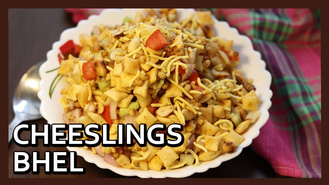 Cheeslings Bhel | 3 min Snack Recipe | Healthy kids Snack Recipe by Healthy Kadai