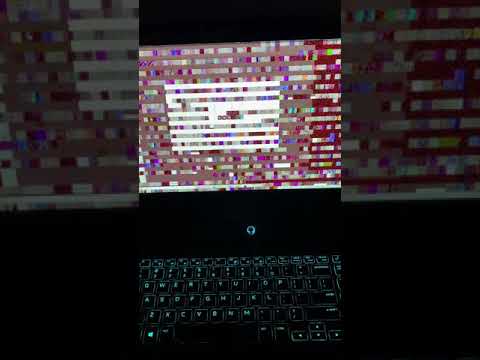 Alienware M15 display issue