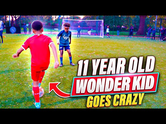 11 Year Old Chelsea Starboy Dominates (1V1 for PS5) | Thestreetzfootball.com class=