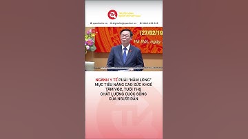 Ngành Y tế phải “nằm lòng” mục tiêu nâng cao sức khoẻ, tuổi thọ, chất lượng cuộc sống người dân