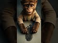 The Monkey Who Controlled Magic 🐒✨ #MonkeyMagic #Shorts #Viral