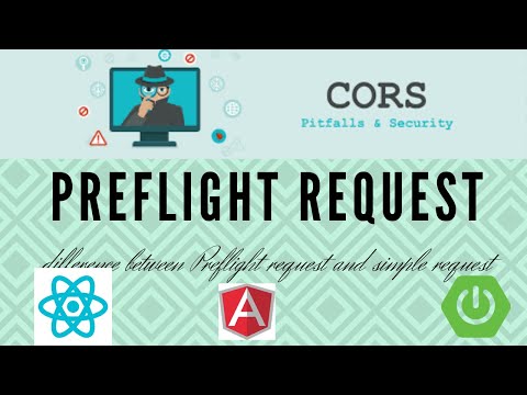 What Is Preflight Request |Difference Between Simple Request And Preflight  Request|Product Engineer