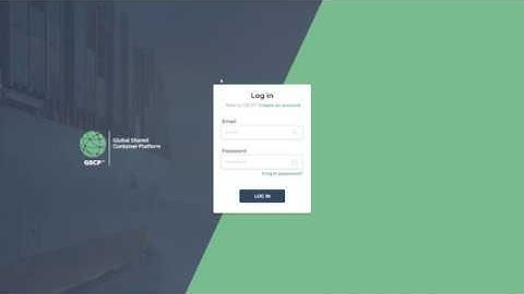 Blockshipping GSCP platform - First View!