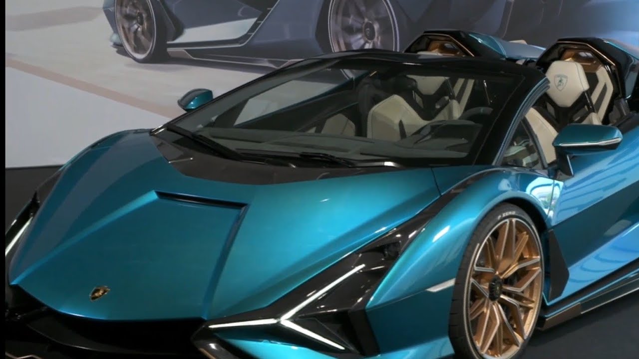 Lamborghini Sian Roadster 2021