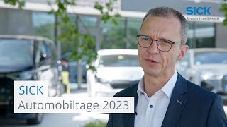 Automobiltage 2023 bei SICK