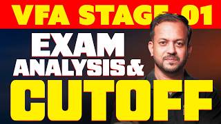 VFA STAGE 01 - EXAM ANALYSIS & CUTOFF | XYLEM PSC
