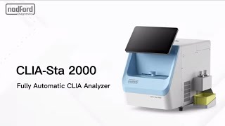 Fully Automatic CLIA Analyzer CLIA-Sta 2000【Operation introduction】