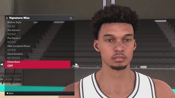 NBA 2K24 NEXT GEN NEW FACE SCANS