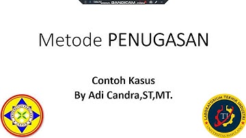 Tutorial metode penugasan ( assigement) dengan POM for windows