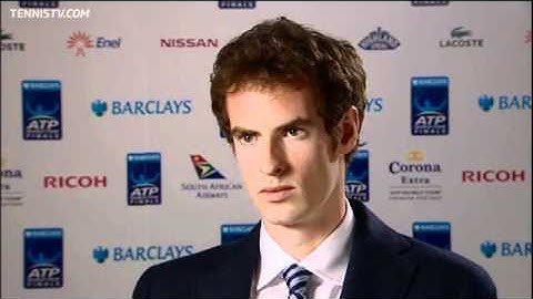 Murray 2010 Barclays ATP World Tour Finals Preview Interview