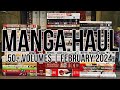Manga haul  50 volumes