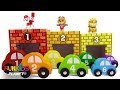 Best Paw Patrol Skye & Chase - Counting & Sorting Wooden Cars Colors